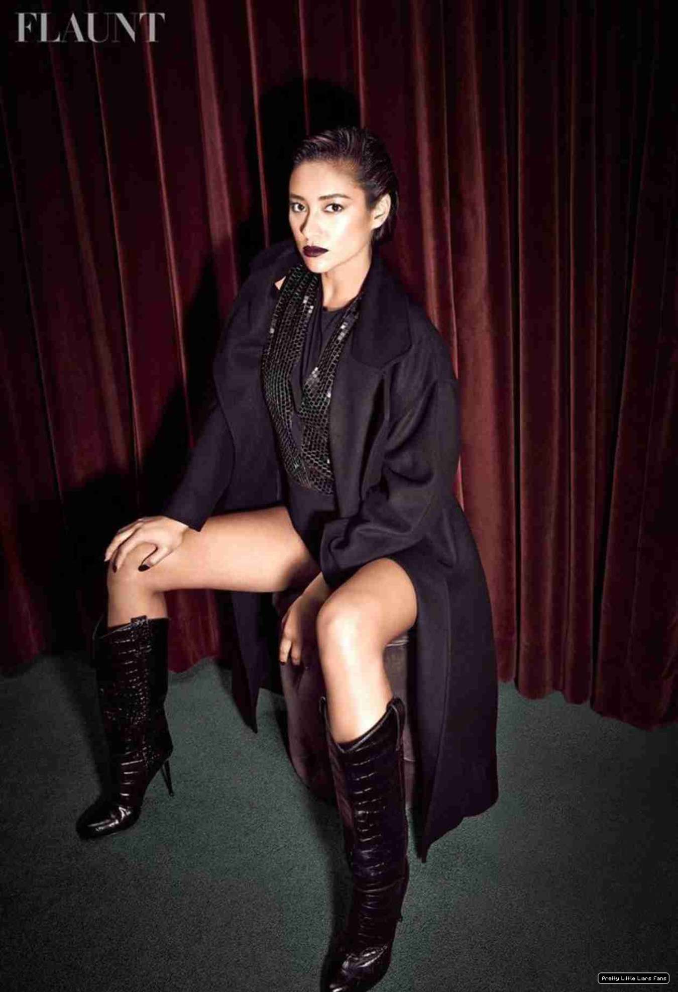 Shay Mitchell - Flaunt Magazine (November 2014)