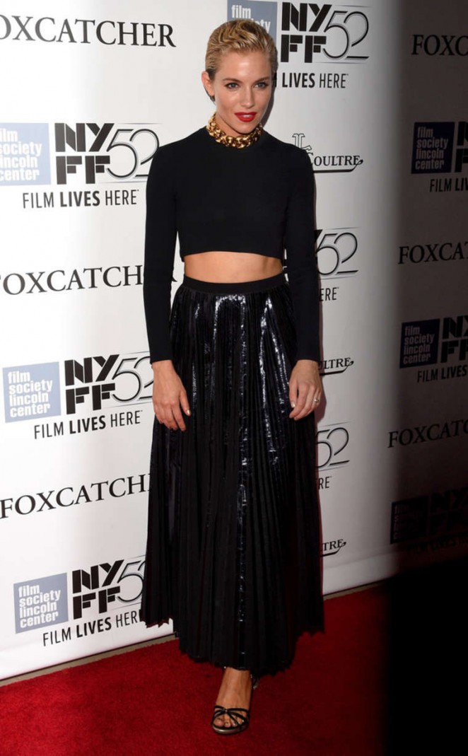 Sienna Miller - "Foxcatcher" Premiere During the 52nd New York Film Festival