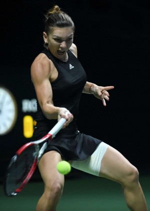 Simona Halep - WTA Finals 2014 in Singapore