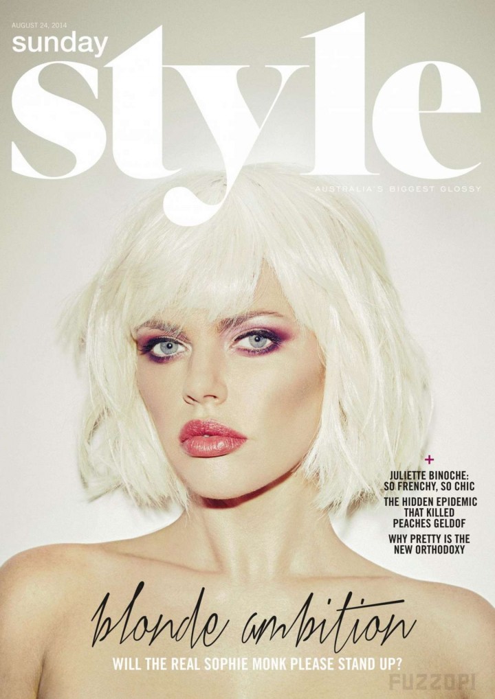 Sophie Monk - Sunday Style UK Magazine (August 2014)