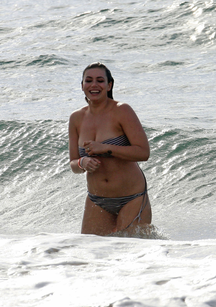 Sophie Simmons - wearing a bikini at a beach in Maui. 