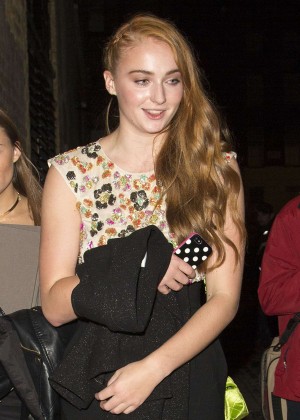 Sophie Turner - Leaving a Chanel Party in London