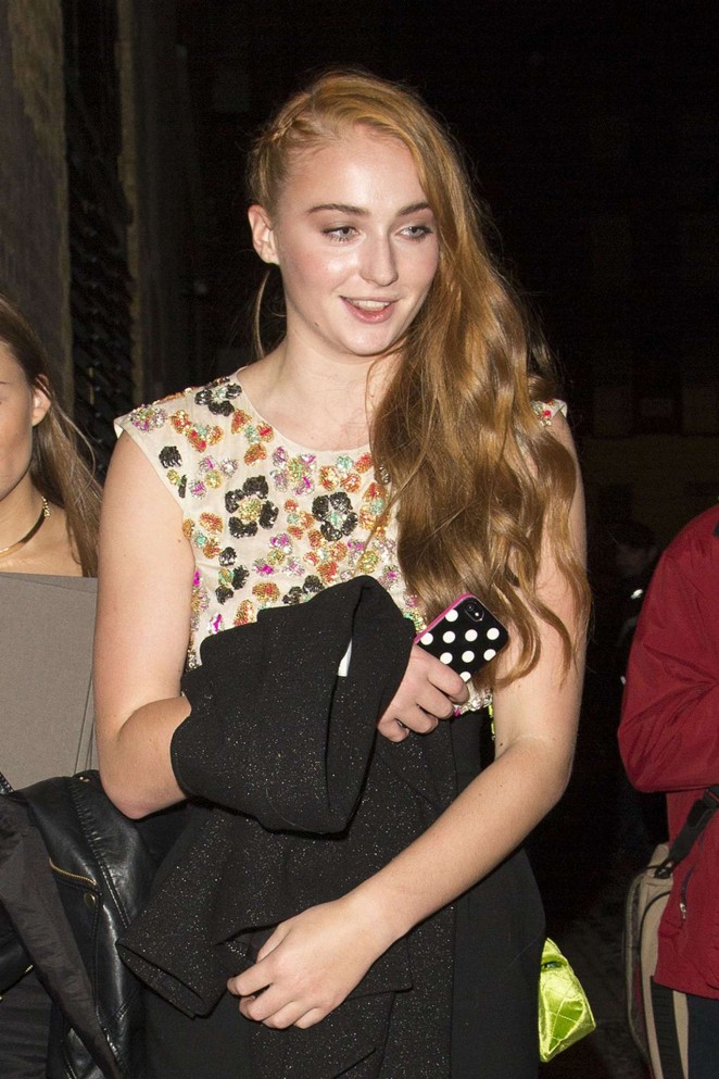 Sophie Turner - Leaving a Chanel Party in London