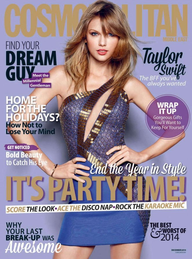 Taylor Swift – Cosmopolitan Magazine UK (December 2014)