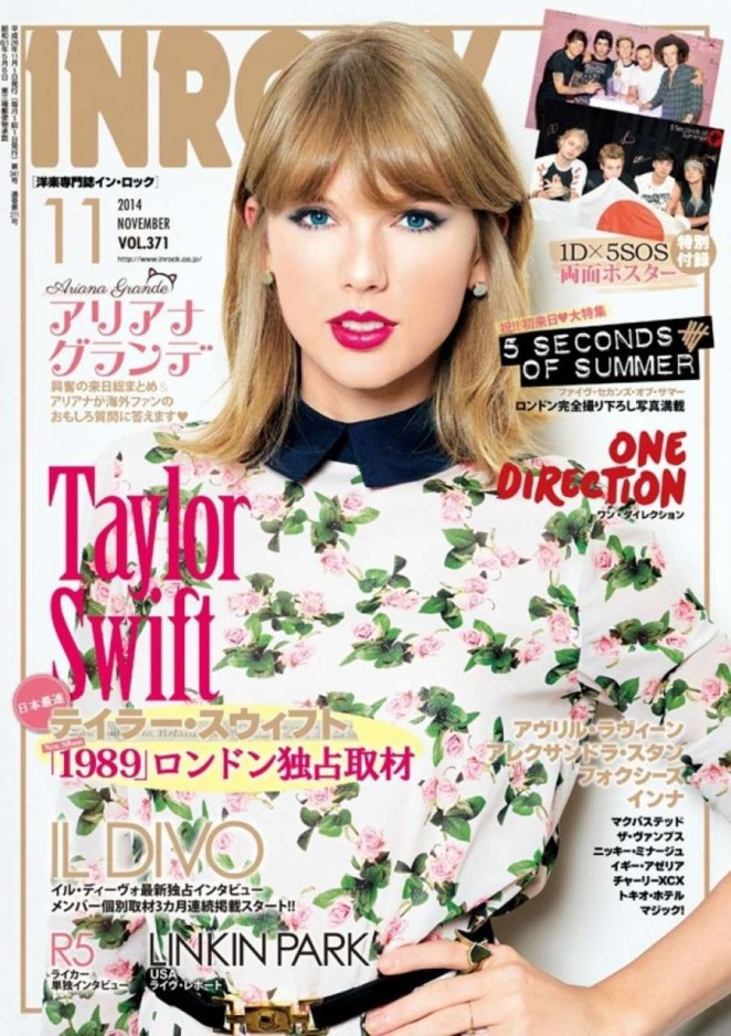 Taylor Swift - InRock Japan Magazine Cover (November 2014)