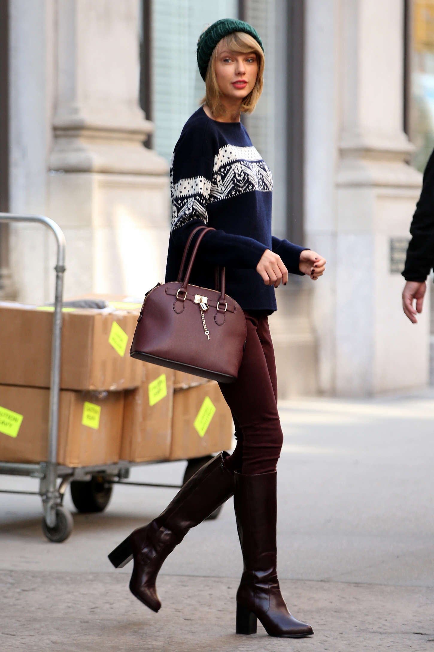 Taylor Swift in Tight Pants and Boots -23 | GotCeleb