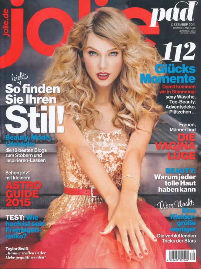 Taylor Swift - Jolie Germany Magazine (December 2014)