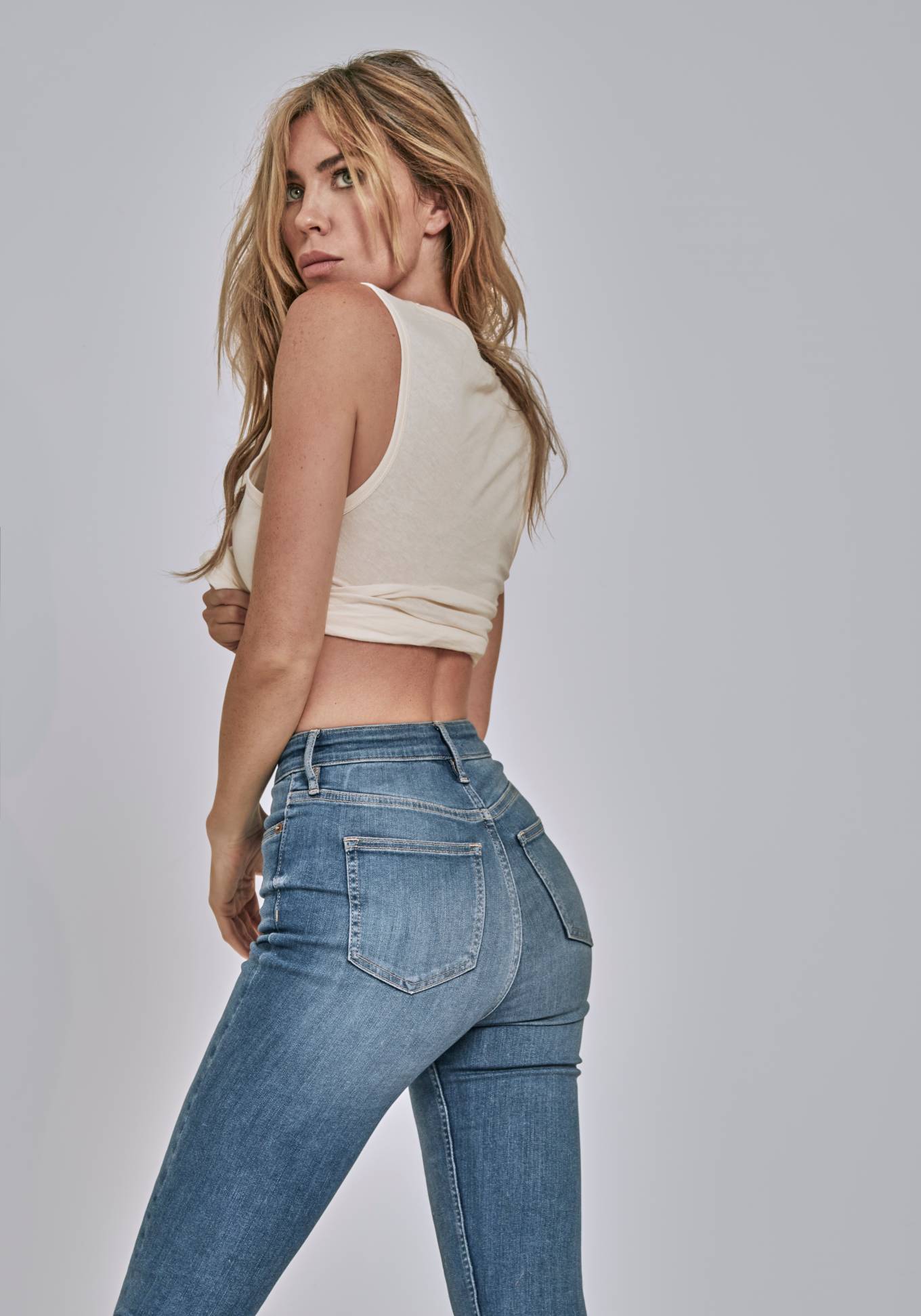 Abbey Clancy - Fandi Clothing Collection Photo shoot (October 2021)