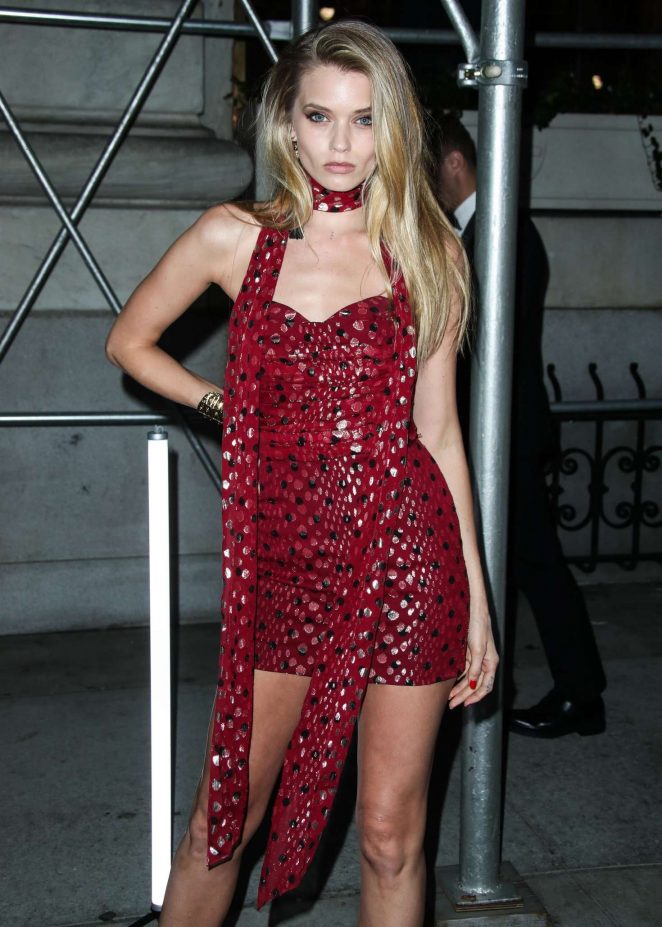 Abbey Lee Kershaw - Arrives at Harper's Bazaar ICONS Party in New York