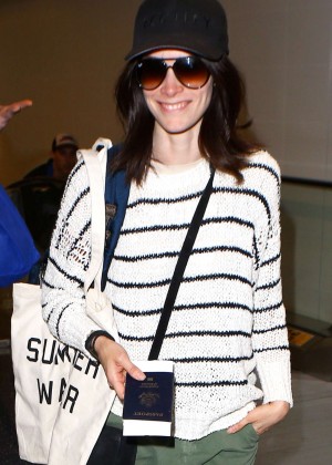Abigail Spencer at LAX airport in Los Angeles