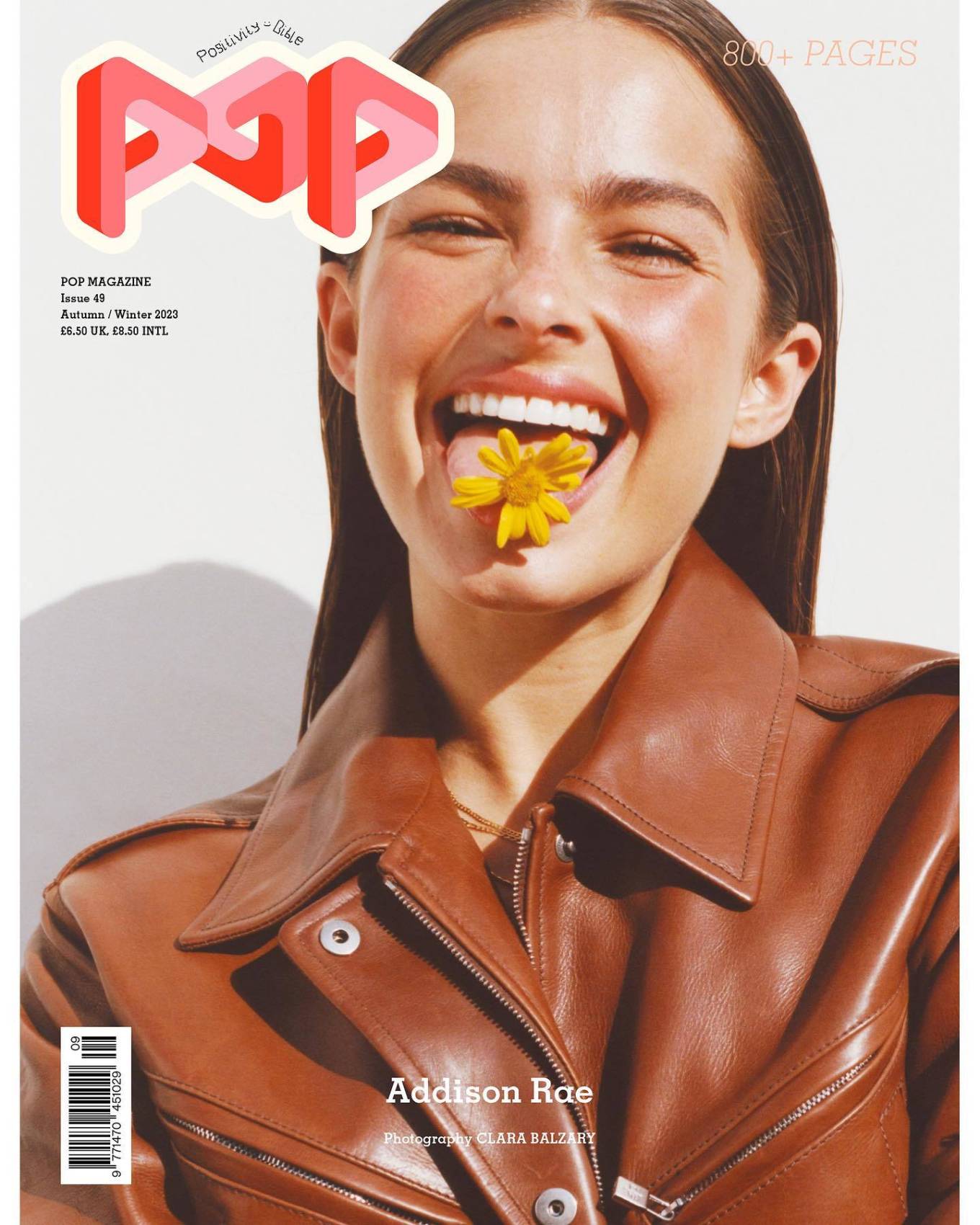 Addison Rae - Clara Balzary for POP Magazine Issue 49 Autumn