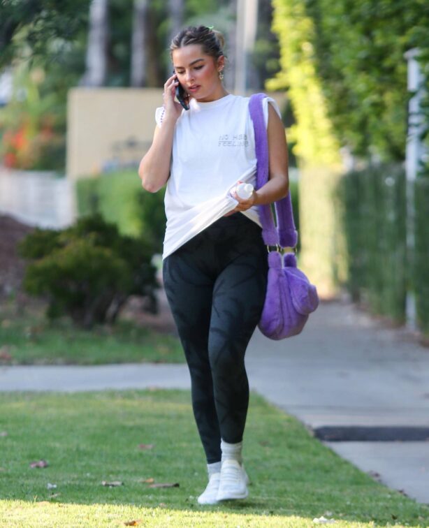 Addison Rae - Seen after gym in West Hollywood
