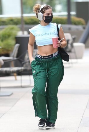 Addison Rae - Seen after workout in West Hollywood