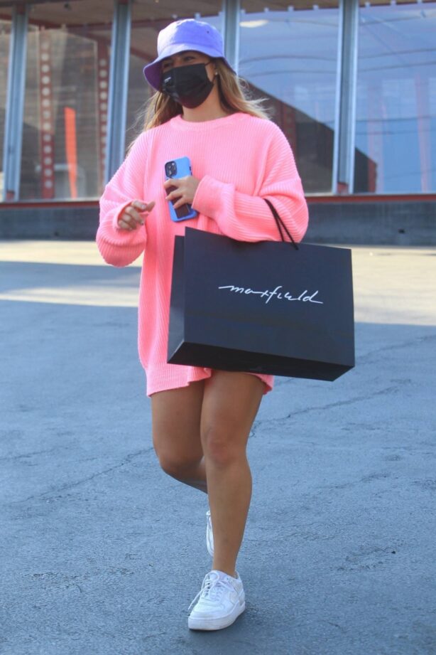 Addison Rae - Shopping at Maxfield’s in West Hollywood