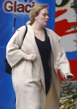 Adele at Ralph's grocery store in Calabasas