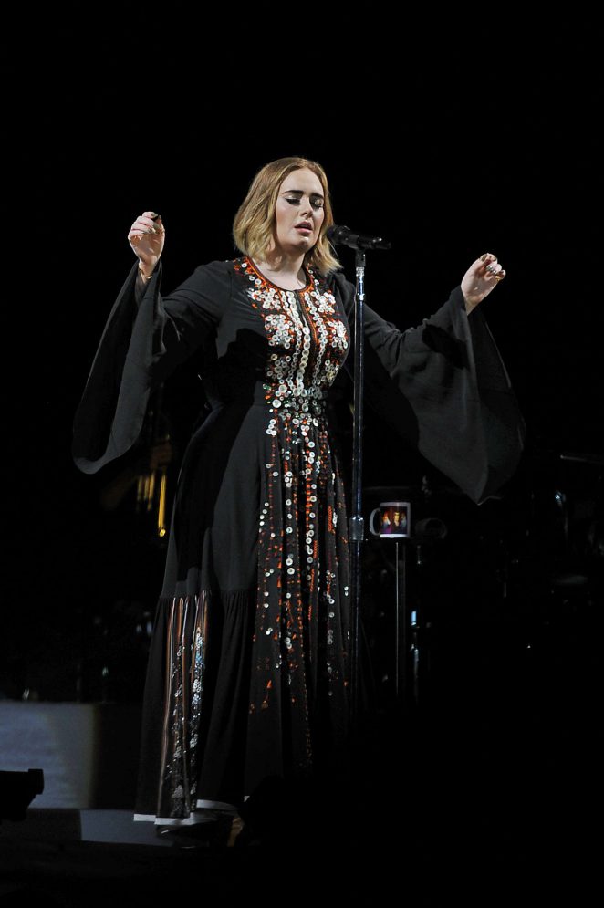 Adele - Performs at 2016 Glastonbury Festival in England
