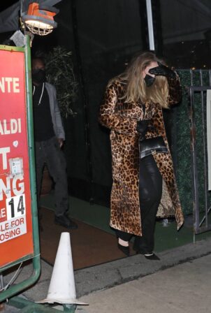 Adele - Seen leaving Giorgio Baldi restaurant in Santa Monica