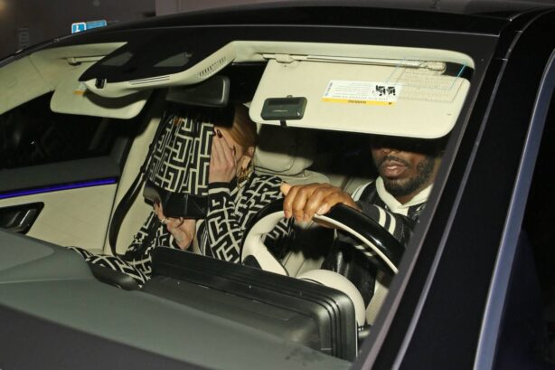 Adele - With Rich Paul are seen leaving dinner at Mr. Chow in Beverly Hills