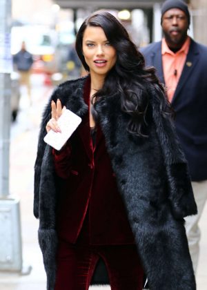 Adriana Lima at 'The Wendy Williams Show' in New York