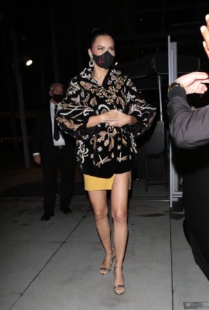 Adriana Lima - Seen after the Last Night in SoHo afterparty