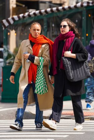 Adwoa Aboah - Steps out in New York