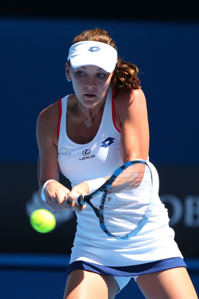 Agnieszka Radwanska - 2015 Australian Open 2nd round