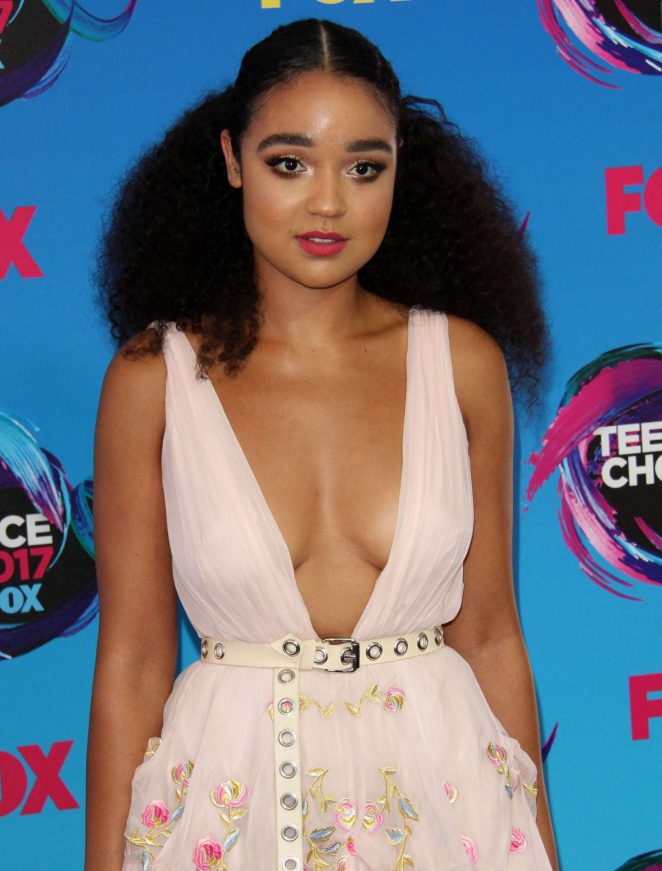 Aisha Dee - 2017 Teen Choice Awards in Los Angeles