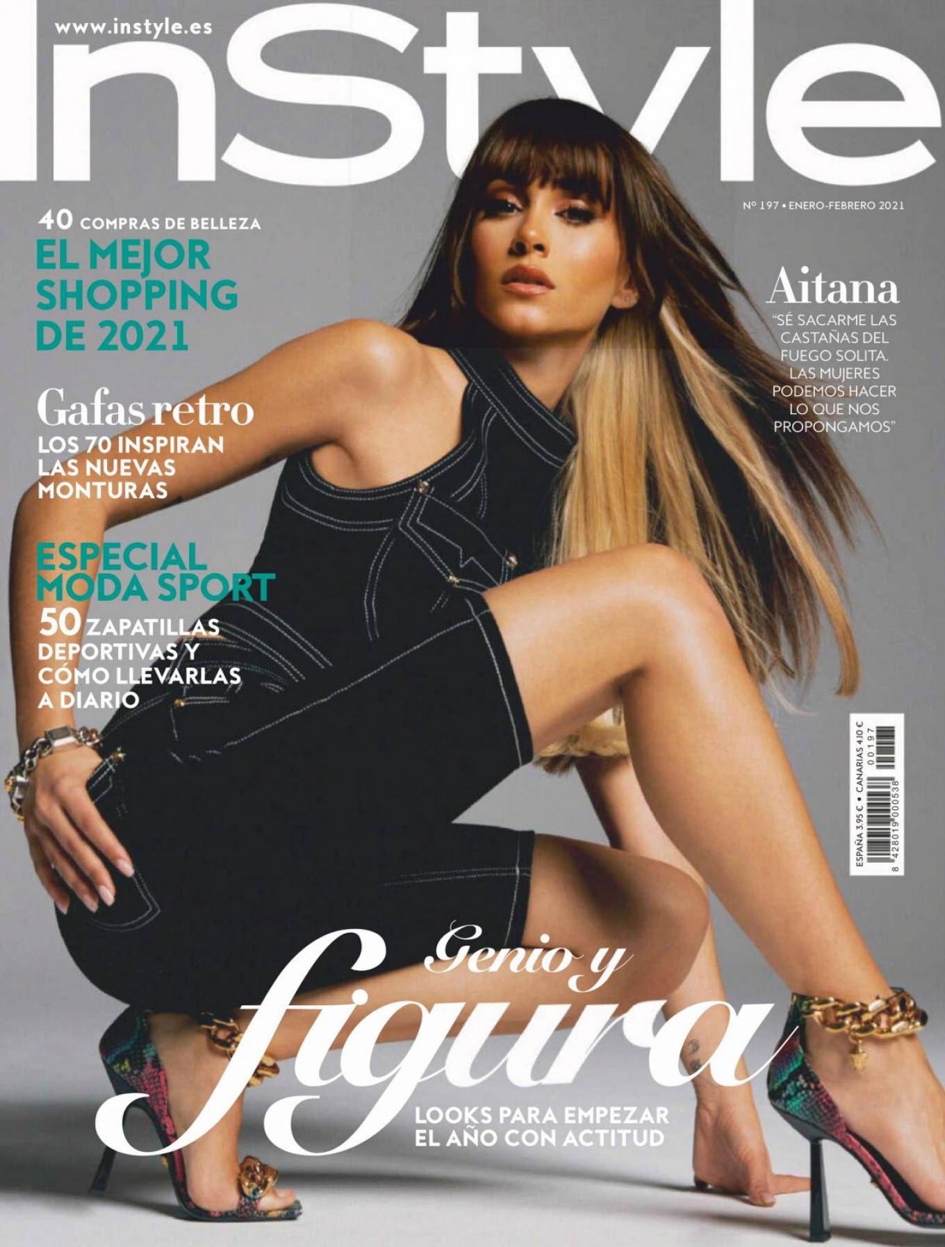 Aitana – InStyle Magazine Spain (January – February 2021)