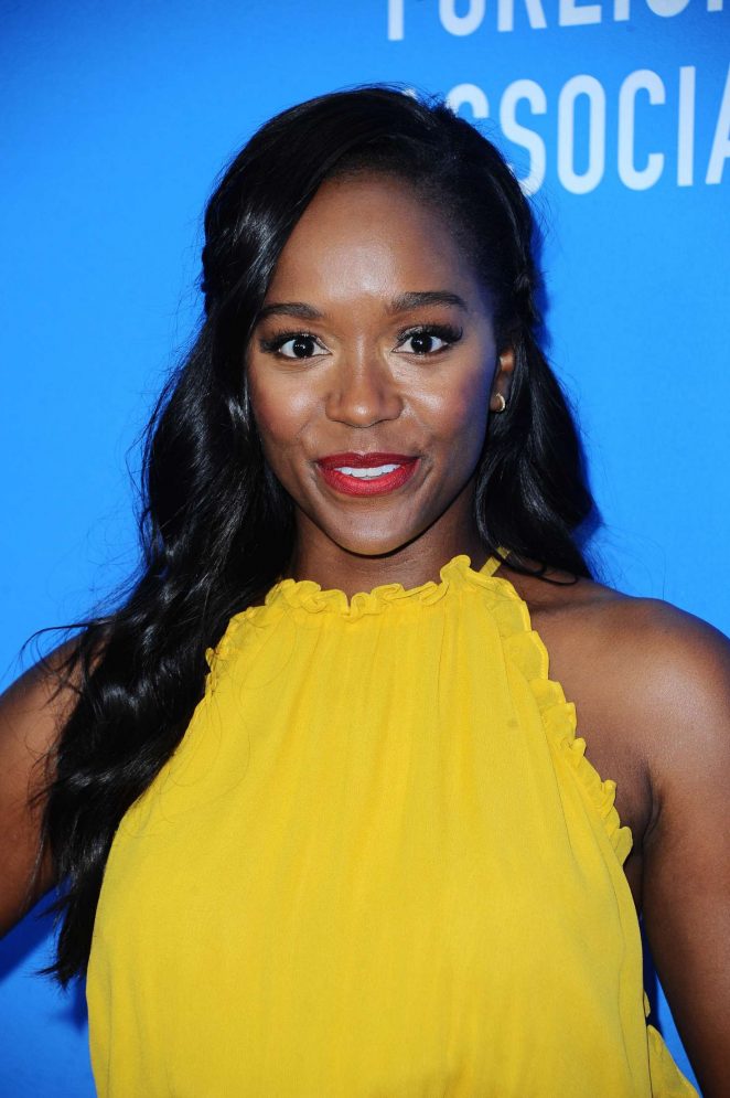 Aja Naomi King - Hollywood Foreign Press Association's Grants Banquet in Beverly Hills