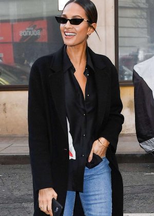 Alesha Dixon - Out and about in London