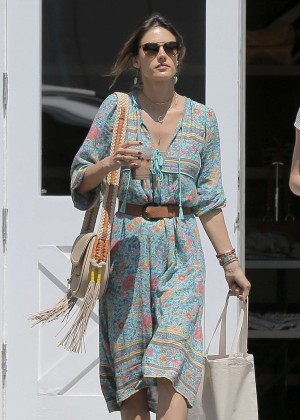 Alessandra Ambrosio at the Brentwood Country Mart