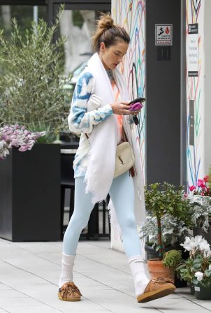 Alessandra Ambrosio - Seen while Out in Brentwood