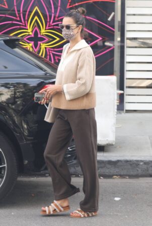 Alessandra Ambrosio - Shopping candids in Beverly Hills