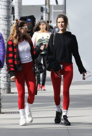 Alessandra Ambrosio - Spotted on Valentine's Day on Rodeo Drive in Beverly Hills