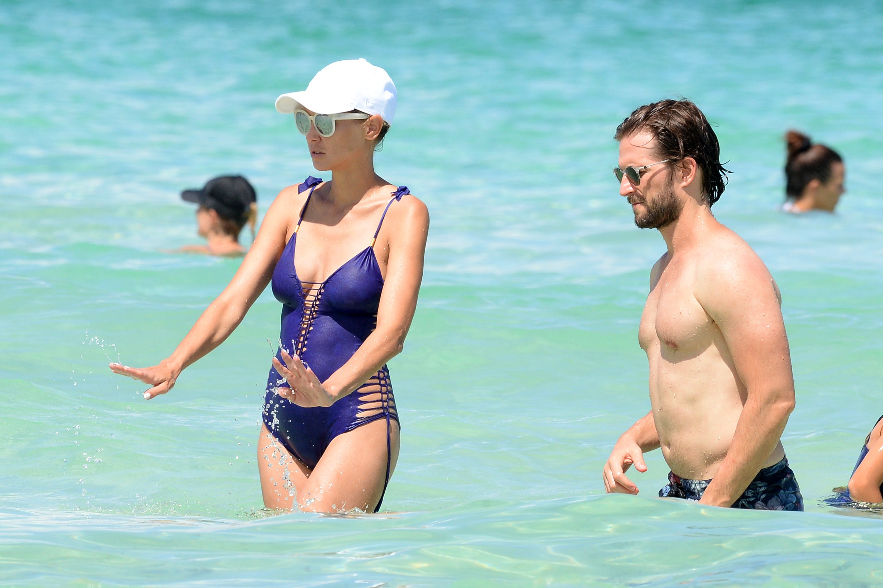 Alessandra Meyer Wolden - Bikini Candids in Miami Beach.