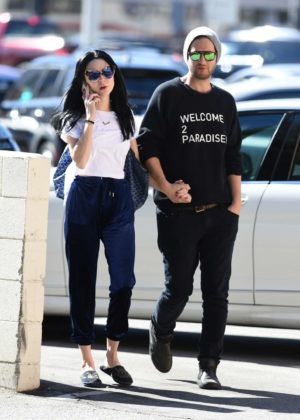 Alessandra Torresani and Sturgis Adams out for lunch in Los Angeles