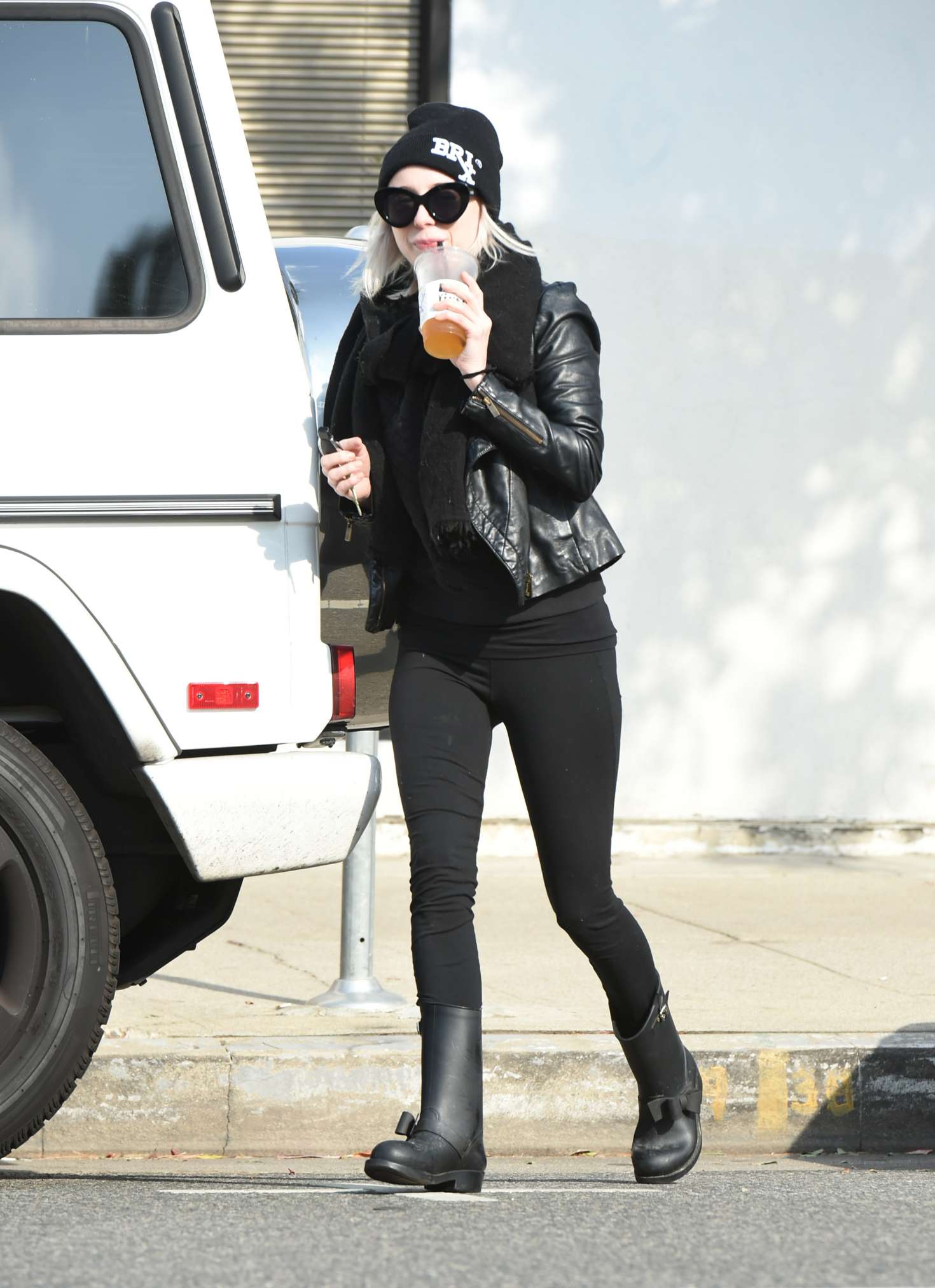 Alessandra Torresani in Tights out in Los Angeles -05 | GotCeleb