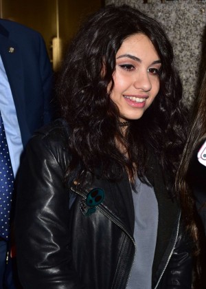 Alessia Cara - Leaving 'The Tonight Show Starring Jimmy Fallon' in NYC
