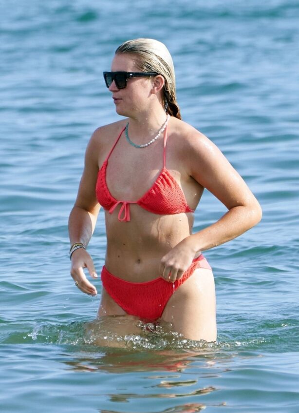 Alessia Russo - In a bikini at Beach Lido in Italy