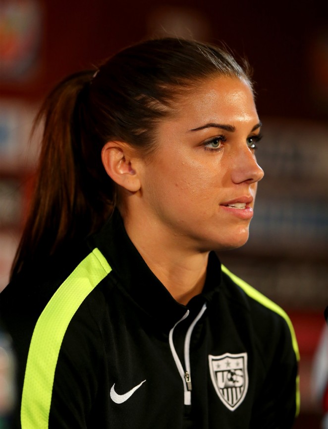 Alex Morgan - FIFA Women's World Cup 2015 News Conference in Montreal