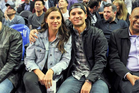 Alex Morgan - Phoenix Suns vs Los Angeles Clippers at Staples Center in Los Angeles