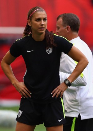 Alex Morgan - Training Session in Vancouver