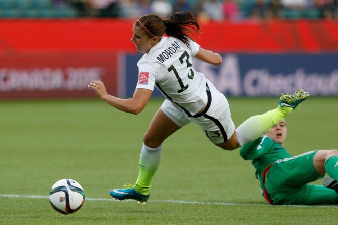 Alex Morgan - United States v Colombia FIFA Women's World Cup 2015 in Edmonton