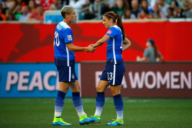 Alex Morgan - USA v Sweden: Group D - FIFA Women's World Cup 2015 in Winnipeg