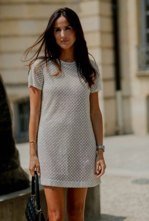 Alex Riviere - Photographed at Dior Haute Couture show at Musee Rodin in France