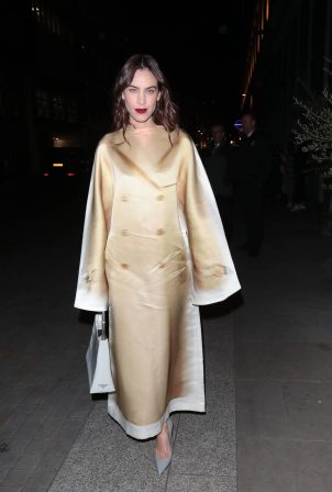 Alexa Chung - Arriving at the Rolling Stone UK Awards 2023 at The Roundhouse in London