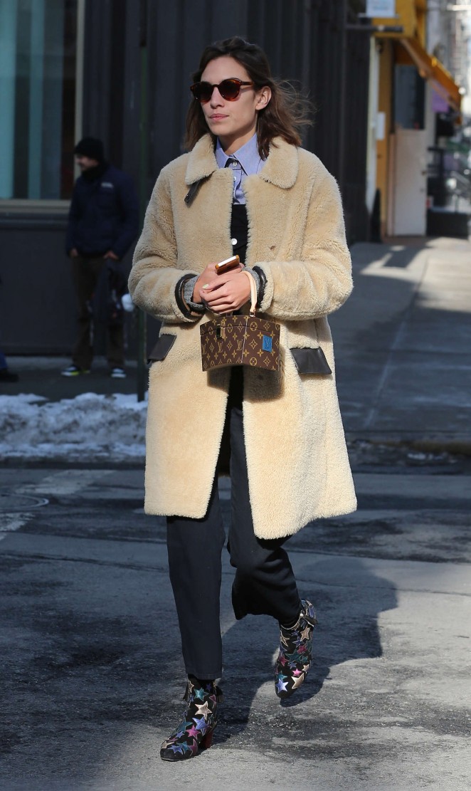 Alexa Chung - Out and about in New York City