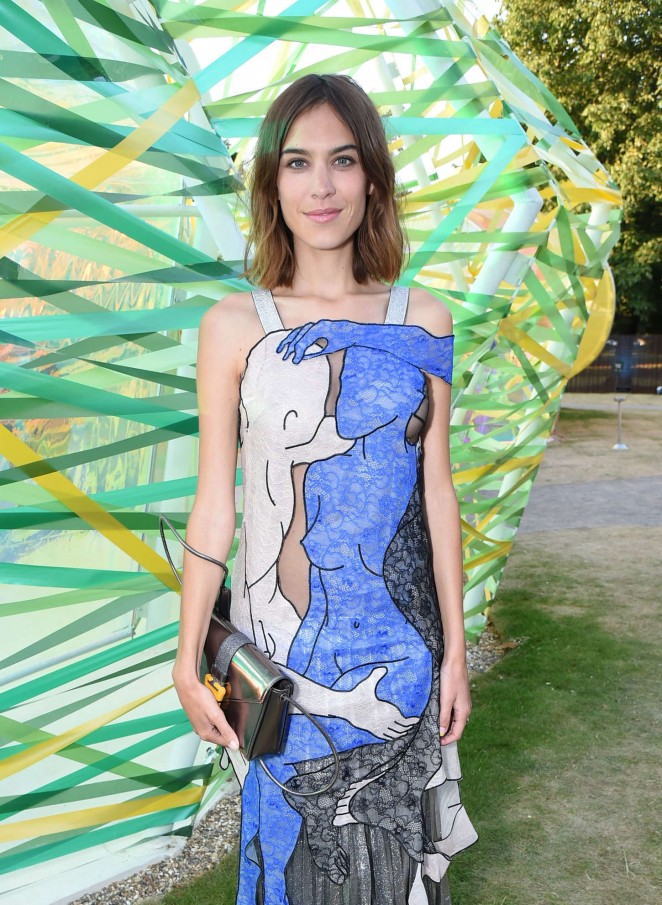 Alexa Chung - The Serpentine Gallery Summer Party in London