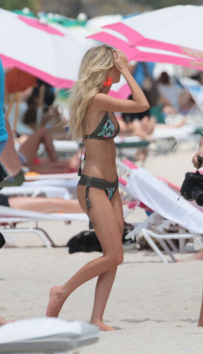 Alexa Collins in Bikini - Photoshoot in Miami Beach