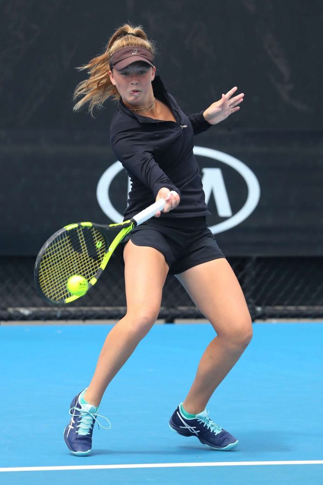 Alexa Noel - 2018 Australian Open in Melbourne - Day 6